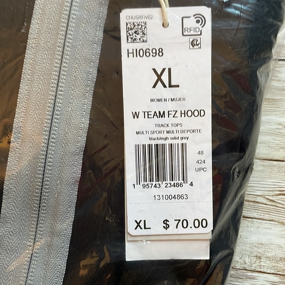 🆕 RESERVED FB BB adidas Women’s Team Issue Full-Zip Hoodie Hooded Jacket XL - Picture 9 of 13